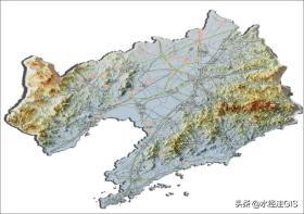 值得收藏的全国各省三维地形图 - 辽宁省